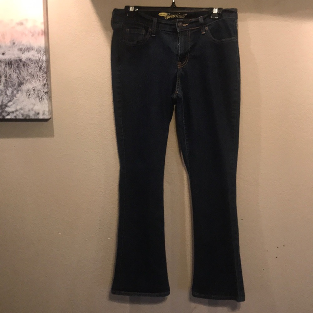 Boot Cut Blue Jeans